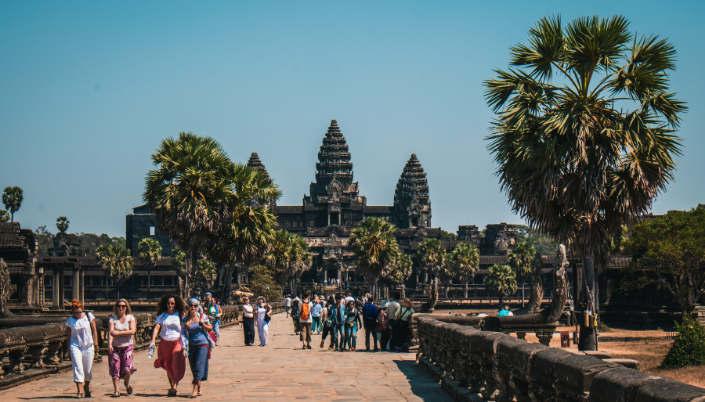 Angkor wat location