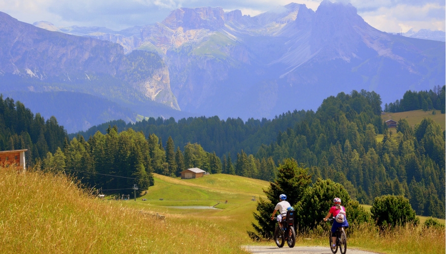 Mountain biking