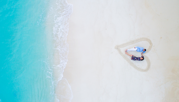 Beach romance