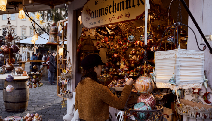 Christmas market in Germany