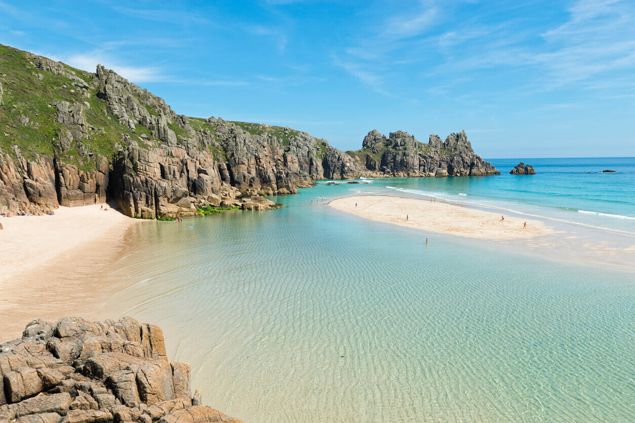 Pedn Vounder Beach, Cornwall