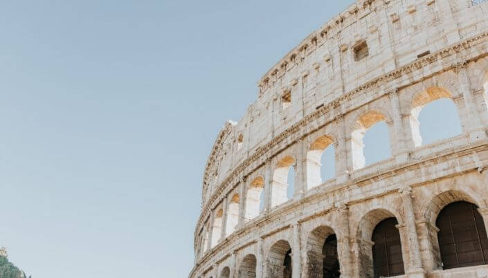 Crowds in Rome