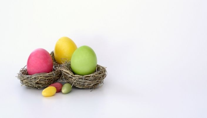 Easter eggs