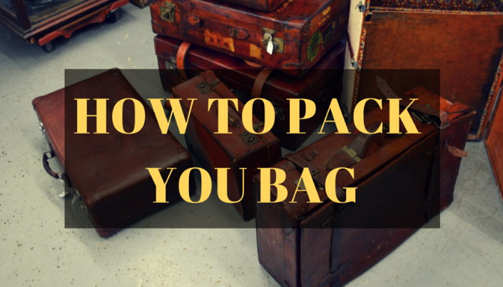 how to pack your bag