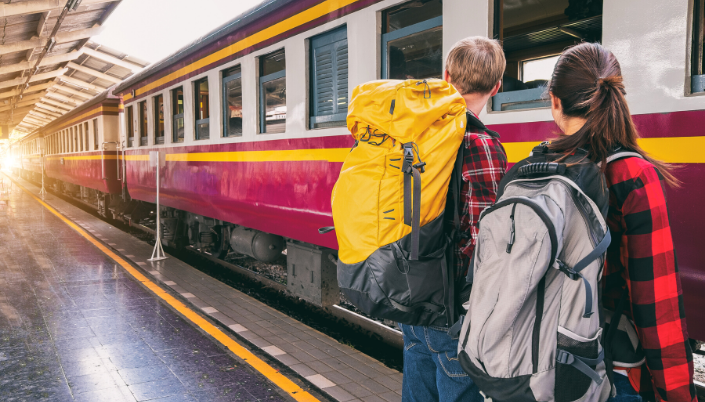 Norway train journey