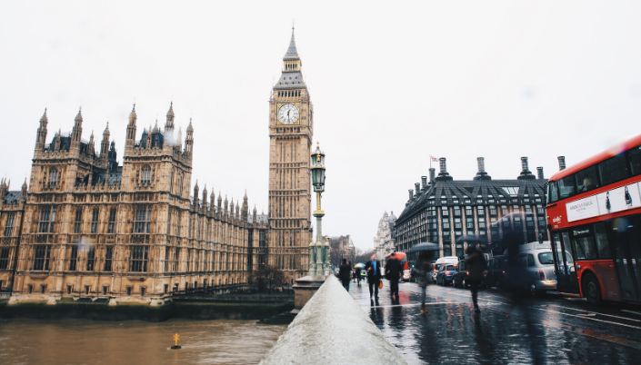 Rainy Day in London